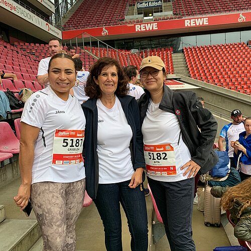 B2Run 2024 - Im strömenden Regen rund um den Adenauerweiher