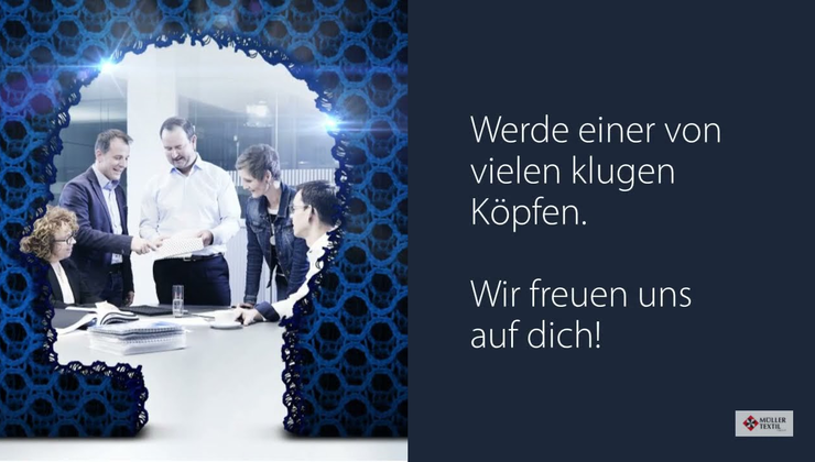 Duales Studium Textiltechnik bei MÜLLER TEXTIL