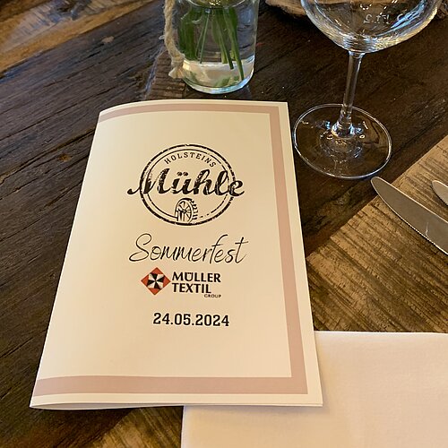 Leckeres BBQ in schönem Ambiente beim Sommerfest