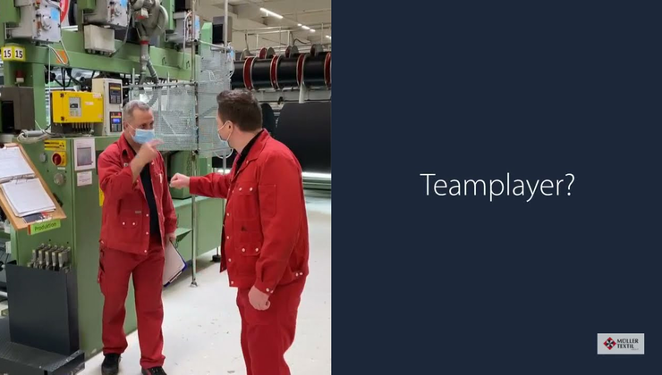 Ausbildung Produktionsmechaniker*in bei MÜLLER TEXTIL in Wiehl